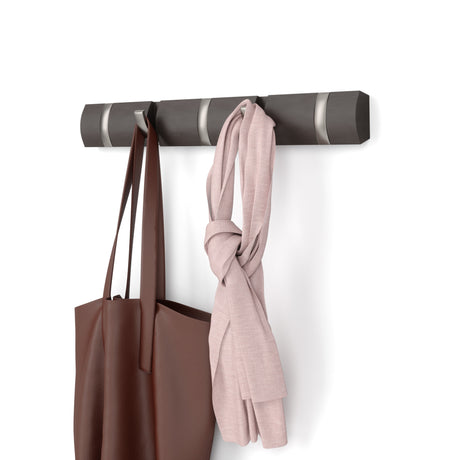 Wall Hooks | color: Driftwood-Nickel